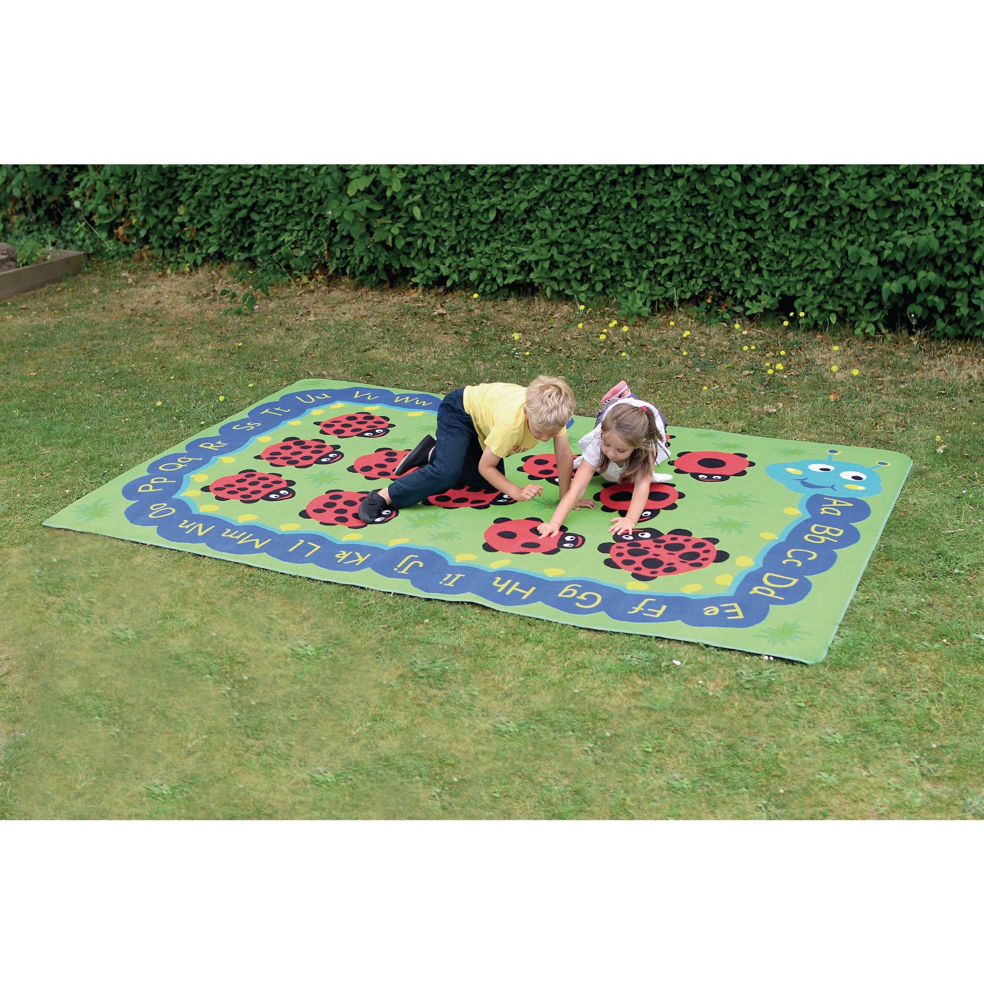 Back to Nature Outdoor Caterpillar Numeracy and Literacy Mat